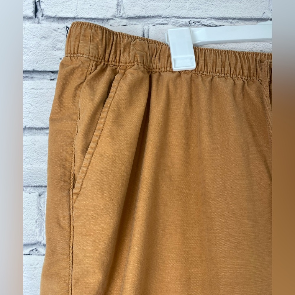 Lane Bryant Burnt Orange Drawstring Rolled Hem Capri Pants size 22/24 - Picture 2 of 8